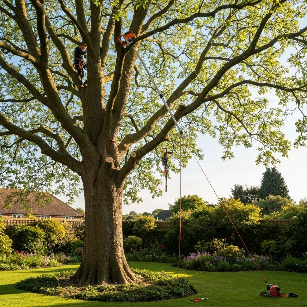 Professional tree surgery services